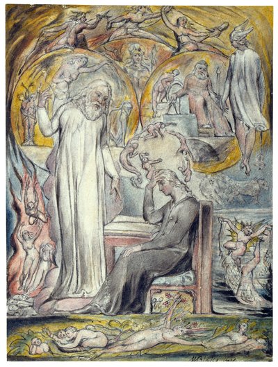 The Spirit of Plato by William Blake